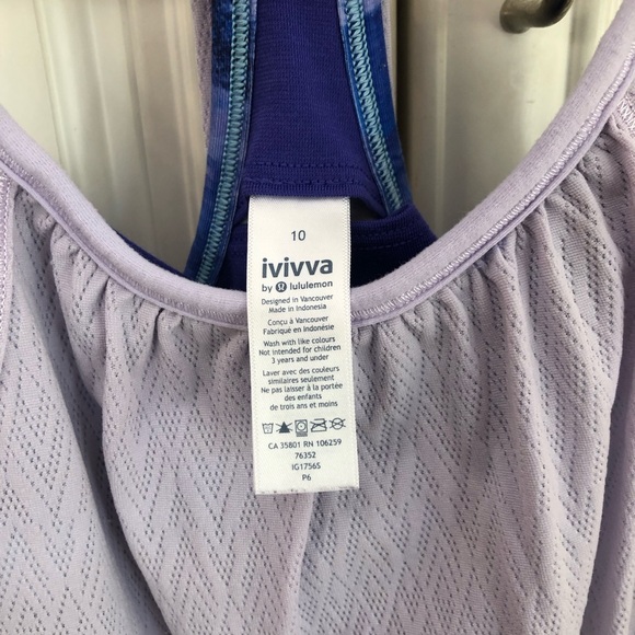 Ivivva by Lululemon girl’s Double Dutch tanktop - Picture 8 of 9